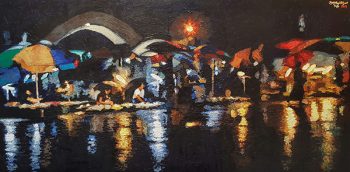 Yangon Night in the Rain (2013)