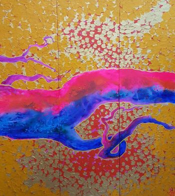 Kyaw-Nyo-Wellspring-of-Inspiration-Series-(10)-(2017)-54x60-Acrylic