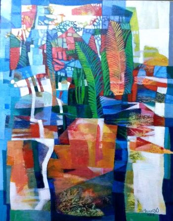 Tin-Maung-Oo-River-Side-(2018)-24x30-Acrylic