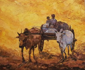 Returned Home - Myint Soe - Myanmar Artist