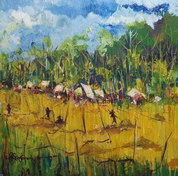 Moe-Kyaw-Thant-Our-Farm-(2020)-24x24-Acrylic